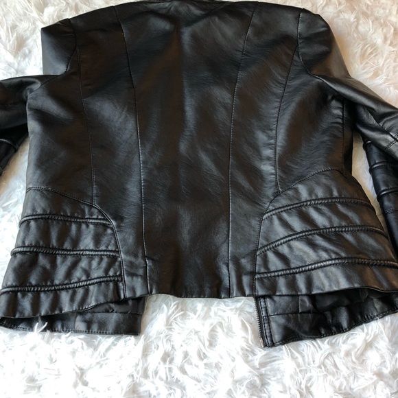 Faux Leather Jacket - Picture 4 of 6